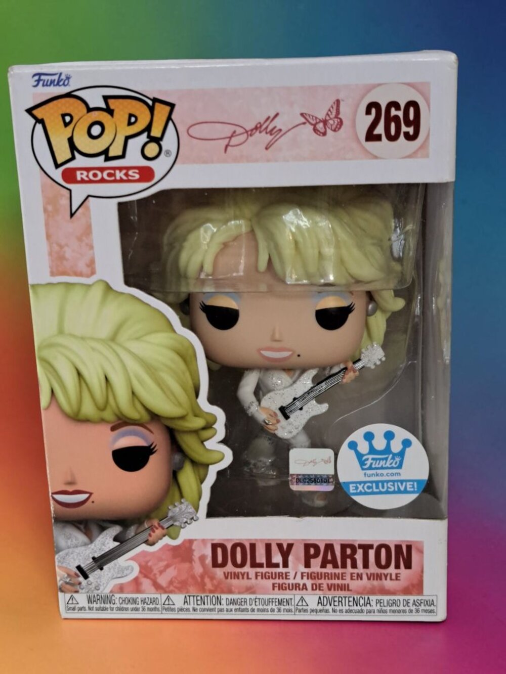 Funko Pop! Rocks Vinyl: Dolly Parton - Funko shop exclusive 269 2022
